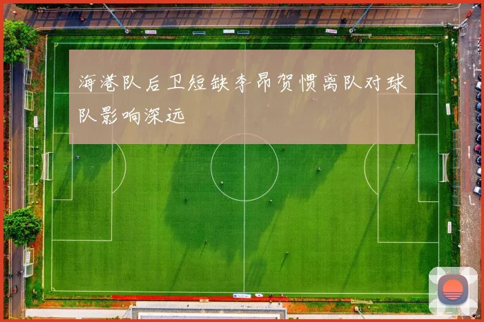 海港队后卫短缺李昂贺惯离队对球队影响深远